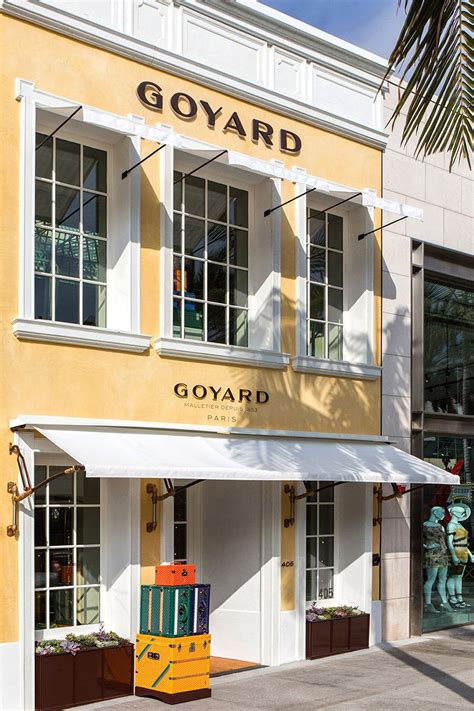 goyard beverly hills ca|where can you buy goyard.